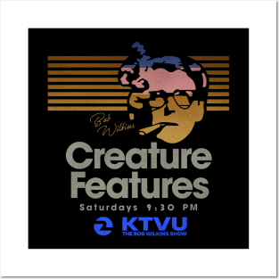 Creature Features w/ Bob Wilkins Posters and Art